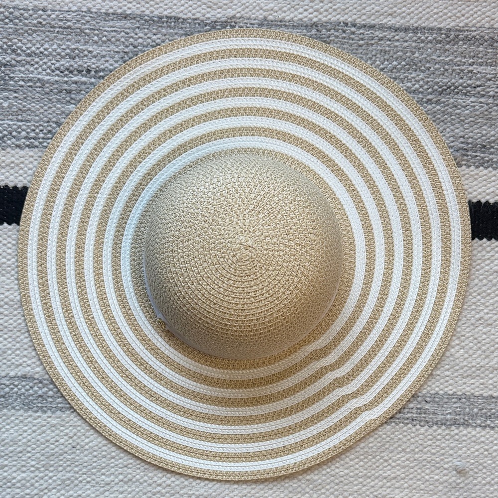 Ralph Lauren Straw Sun Hat NEW NWT